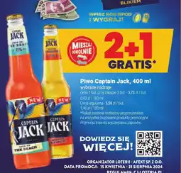 Twój Market Piwo Captain Jack, 400 ml oferta