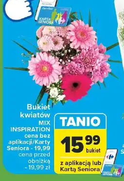 Carrefour Bukiet kwiatów MIX INSPIRATION oferta