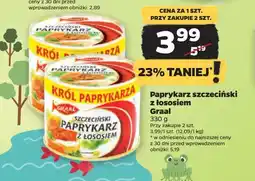 Netto Paprykarz szczeciński z łososiem Graal oferta