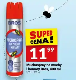Twój Market Muchospray na muchy i komary Bros, 400 ml oferta