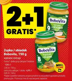 Twój Market Zupka / obiadek Bobovita, 190 g oferta