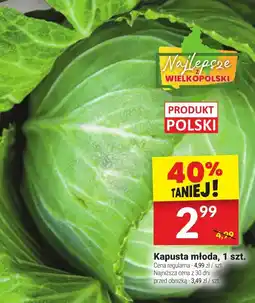 Kapusta młoda, 1 szt.