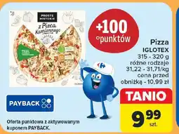 Carrefour Pizza IGLOTEX 315-320 g oferta