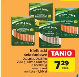 Carrefour Kiełbaski śniadaniowe DOLINA DOBRA 200 g oferta