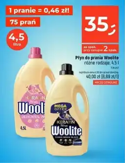 Dealz Płyn do prania Woolite 4,5 l oferta