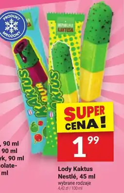 Twój Market Lody Kaktus Nestlé, 45 ml oferta