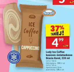Twój Market Lody Ice Coffee kawowo-śmietankowe Bracia Koral, 220 ml oferta