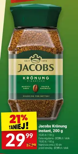 Twój Market Jacobs Krönung instant, 200 g oferta