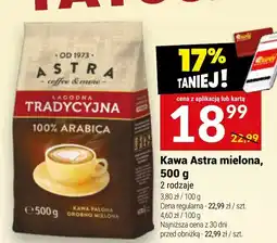 Twój Market Kawa Astra mielona, 500 g oferta