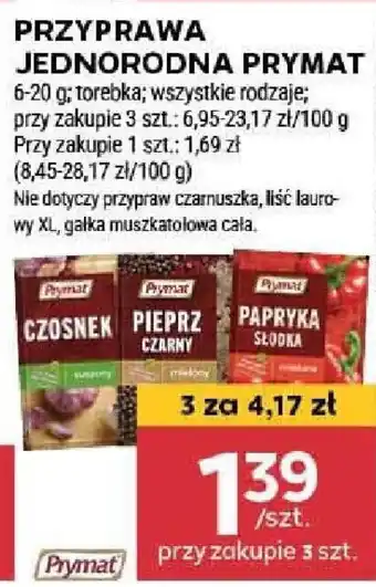Stokrotka PRZYPRAWA JEDNORODNA PRYMAT 6-20 g oferta