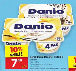 Twój Market Serek Danio Danone, 4x130 g oferta