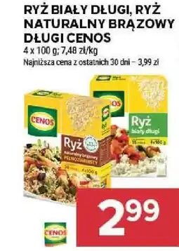 Stokrotka RYŻ BIAŁY DŁUGI, RYŻ NATURALNY BRĄZOWY DŁUGI CENOS 4 x 100 g oferta