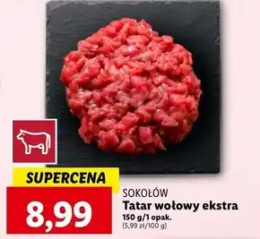 Lidl Tatar wołowy Sokołów oferta