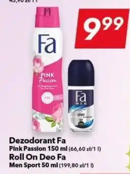 Fa Pink Passion 48 h Dezodorant w sprayu o zapachu różanym 150 ml