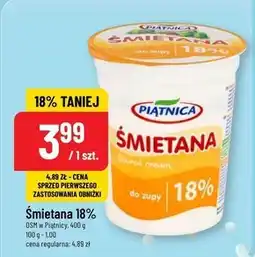 Polomarket Piątnica Śmietana 18 % 400 g oferta