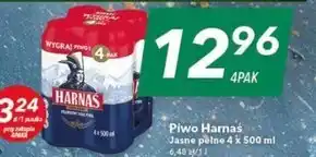 Lewiatan Harnaś Piwo jasne pełne 4 x 500 ml oferta