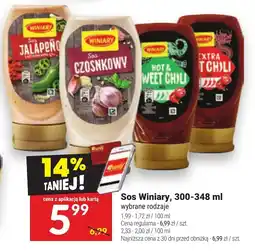 Twój Market Sos Winiary, 300-348 ml oferta