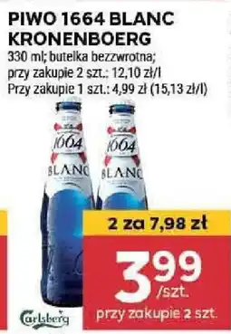 PIWO 1664 BLANC KRONENBOERG 330 ml