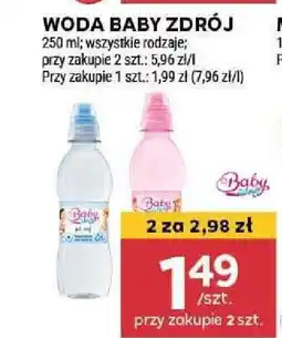 Stokrotka WODA BABY ZDRÓJ 250 ml oferta