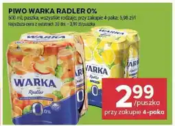 Stokrotka PIWO WARKA RADLER 0% 500 ml oferta