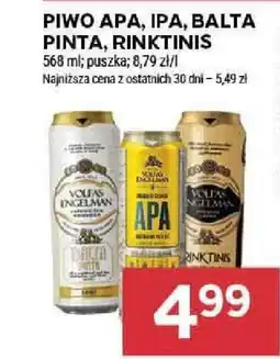 Stokrotka PIWO APA, IPA, BALTA PINTA, RINKTINIS 568 ml oferta