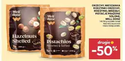 Stokrotka ORZECHY, MIESZANKA RODZYNKI-ORZECHY, RODZYNKI, MIGDAŁY, PISTACJE PRAŻONE SOLONE, WELL DONE 140-250 g oferta