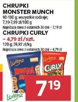 Stokrotka CHRUPKI CURLY 120 g oferta