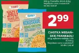 Stokrotka CIASTKA WEGAŃSKIE FRANK&OLI 50 g oferta