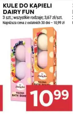 Kule do kąpieli Dairy Fun