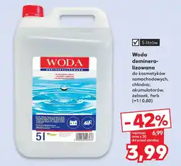 Kaufland Woda deminarelizowana do żelazek S! oferta