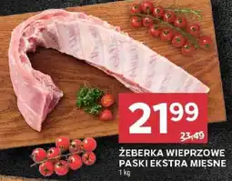 Stokrotka ŻEBERKA WIEPRZOWE PASKI EKSTRA MIĘSNE 1 kg oferta