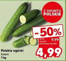 Kaufland Polskie ogórki 1kg oferta