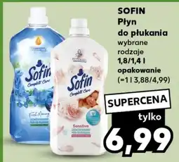 Kaufland SOFIN Płyn do płukania 1,8/1,4l oferta