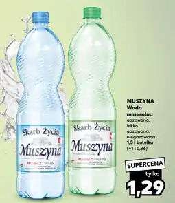 Kaufland MUSZYNA Woda mineralna 1,5l oferta