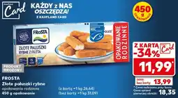 Kaufland FROSTA Złote paluszki rybne 450 g oferta