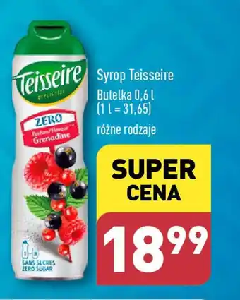 ALDI Syrop Teisseire 0,6 l oferta