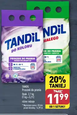 ALDI TANDIL Proszek do prania 2,1 kg oferta