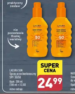 ALDI LACURA SUN Spray przeciwsłoneczny SPF 30/50 200 ml oferta