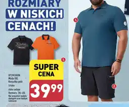 ALDI UP2FASHION Moda XXL Koszulka polo oferta