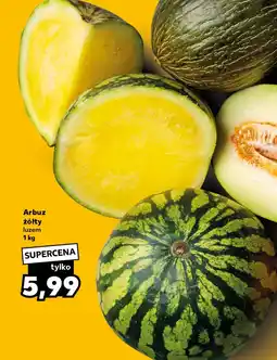 Kaufland Arbuz żółty 1 kg oferta