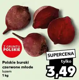 Kaufland Polskie buraki czerwone młode 1 kg oferta