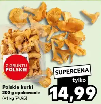 Kaufland Polskie kurki 200g oferta