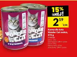 Twój Market Karma dla kota Wonder Cat mokra, 415 g oferta