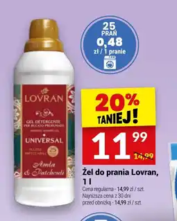 Twój Market Żel do prania Lovran, 1 l oferta