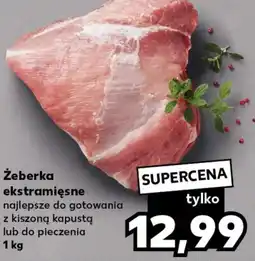 Kaufland Żeberka ekstramięsne 1 kg oferta