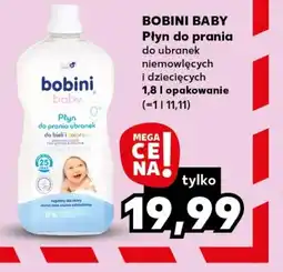 Kaufland BOBINI BABY Płyn do prania 1,8l oferta
