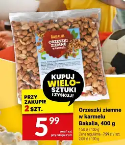Twój Market Orzeszki ziemne w karmelu Bakalia, 400 g oferta