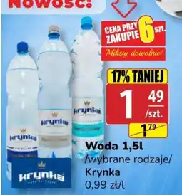 API MARKET Woda krynka 1,5l oferta