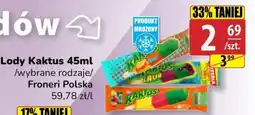 API MARKET Lody Kaktus Froneri Polska 45ml oferta