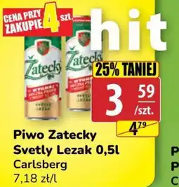 API MARKET Piwo Zatecky Svetly Lezak 0,5l oferta